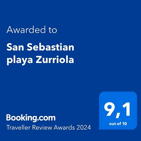 Apartment Playa Zurriola-no Parties At Home-andamio Hasta Marzo-scaffold Until March