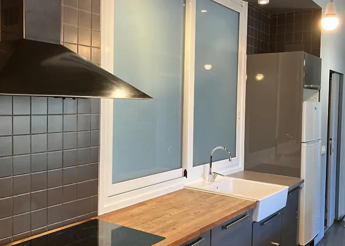 Apartment Playa Zurriola-no Parties At Home-andamio Hasta Marzo-scaffold Until March *